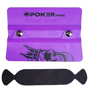 ESPÁTULA PARA ENVELOPAMENTO SWITCH CARD ROXA RETANGULAR