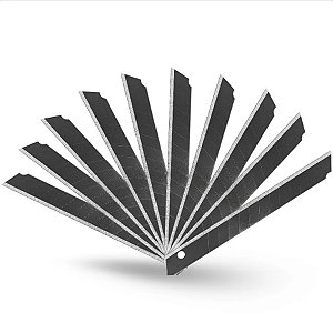 LÂMINA ESTILETE 9MM CARBONO ESPECIAL INSULFILM ENVELOPAMENTO
