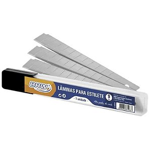 LÂMINAS PARA ESTILETE ESTREITO 9MM INSULFILM ENVELOPAMENTO