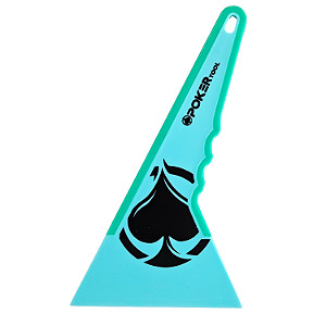 ESPÁTULA PARA INSULFILM QUICK FOOT POKERTOOL CIANO 23CM