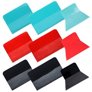 KIT ESPÁTULAS DE BORRACHA PARA INSTALAÇÃO DE PPF