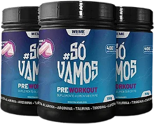 3 #SóVamos - Pré-treino 150g - WEME