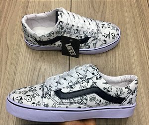 tenis vans snoopy comprar