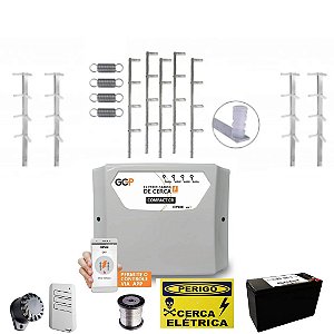 Kit Cerca Elétrica Residencial GCP 90 Metros