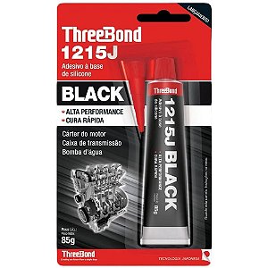 Silicone Preto para Vedação em Motor Three Bond 1215J - 85grs