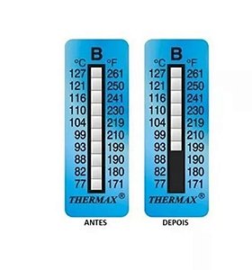Etiqueta Térmica Thermax THX8-B 71°C a 110°C - Pct C/10PÇS