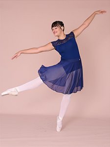 Saia Godê - Azul marinho