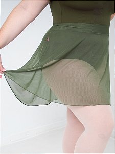 Saia mullet - verde militar