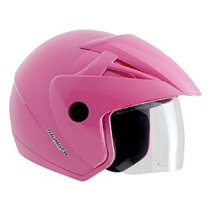 CAPACETE EBF THUNDER OPEN SOLID ROSA 58