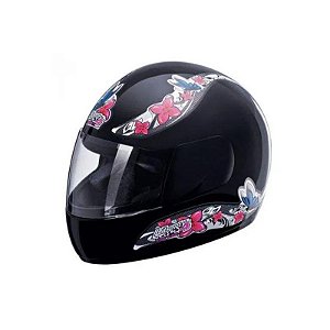 CAPACETE LIBERTY FOUR FOR GIRLS PRETO 56