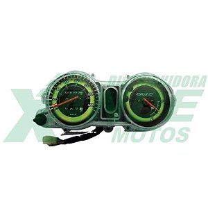 PAINEL COMPLETO TITAN 150 09-10 ESD ( MIX - FUNDO VERDE - C/ ODOMETRO) SMART FOX