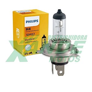 LAMPADA FAROL BIODO 12V 60-55W CB 300-400/NX 400/ XT 660 E 600 (ORIGINAL)PHILIPS