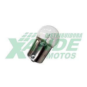 LAMPADA PISCA 12V 10W CG 125 ATE 99/ BIZ 100/ YAMAHA (BASE METAL) RIO ESTRELA