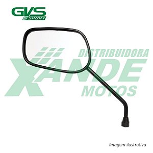 RETROVISOR [ESQUERDO] TITAN 2000/ FAN 125 05-08 PRETO GVS