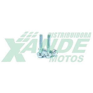 PARAFUSO SEXT M6 X 35 [COM FLANGE] (CHAVE 10) TAMPA VALVULA CG / TITAN