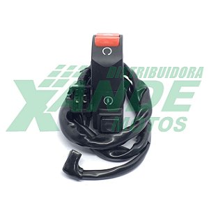 CHAVE INTERRUP. DE PARTIDA E EMERGENCIA XR 250 TORNADO 2002-2005 AUDAX