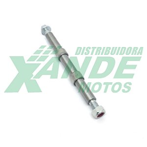 EIXO DA BALANCA C/ BUCHAS  XR 250 TORNADO / XRE 300 (257 X 14 MM) REGGIO