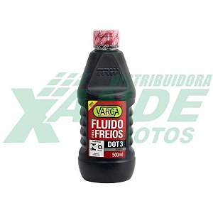 LIQUIDO DE FREIO (FLUIDO) SINTETICO SAE J 1703 DOT3 VARGA 500ML