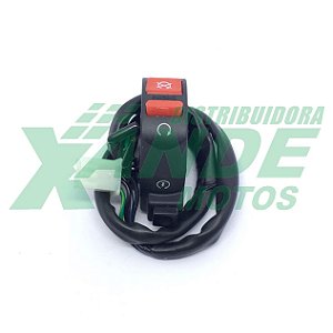 CHAVE INTERRUP. DE PARTIDA E EMERGENCIA NXR BROS 150 ESD 2009 EM DIANTE AUDAX