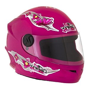 CAPACETE NEW LIBERTY FOUR  KIDS  GIRLS ROSA 54