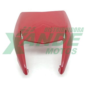 CARENAGEM FAROL NXR BROS 150 VERMELHO 2011-2012 / NXR BROS 125 2013 PARAMOTOS