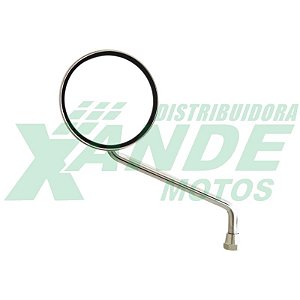 RETROVISOR MINI [DIREITO] DT 180-200 / XTZ 125 CROMADO GVS -OFERTA-