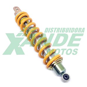 AMORTECEDOR TRAS [ MONOCHOQUE ] XR 250 TORNADO SCUD (MOLA AMARELA)