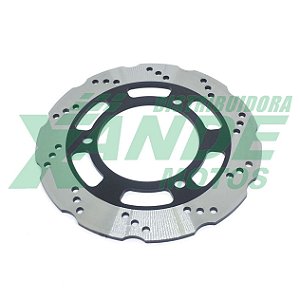 DISCO DE FREIO TRASEIRO KAWASAKI NINJA 250R / NINJA 300R FABRECK - 3 FUROS