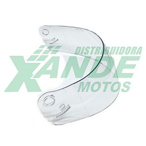 VISEIRA CAPACETE YOHE 912-915-918 / EBF E0X CRISTAL 2,2MM POLIVISOR