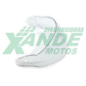 VISEIRA CAPACETE EBF-7/ FIT/ ROX CRISTAL 2,2MM TERMO FORMADA (APOS 08) POLIVISOR