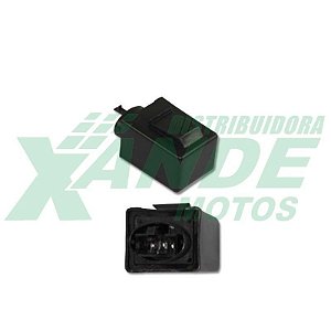 RELE PISCA 12V TITAN 150 2004-08/TITAN 2000 [PARA LAMPADA DE LED] (3 PINOS) JEC