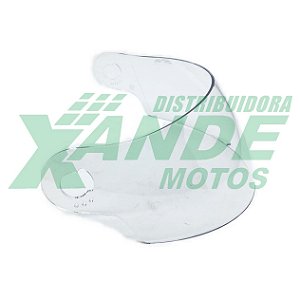 VISEIRA CAPACETE PRO TORK EVOLUTION 788 G3 G4 G5 G6 CRISTAL 2.2MM POLIVISOR