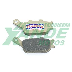 PASTILHA FREIO CB 300 / XRE 300 / HORNET [TRAS C/ABS] FABRECK RACING (1628)