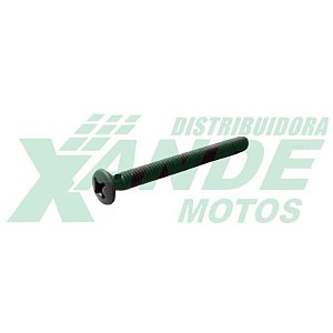 PARAFUSO PESO GUIDAO BIZ 125 / CB 500 / CBR 600 (M6 X 55) PRETO DANIDREA