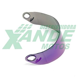 VISEIRA CAPACETE MIXS MX5 / FOKKER (INJETADA) CAMALEAO 2,2MM POLIVISOR