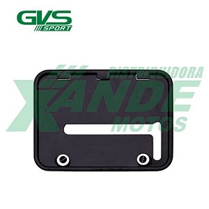 MOLDURA PARA PLACA DE MOTO (MODELO VELHO) [187 MM X 136 MM] GVS