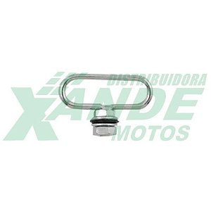 GUIA CABO VELOCIMETRO TITAN 150-2000 / CBX 250 / BIZ 100-125 (METAL)CROMADO BRV
