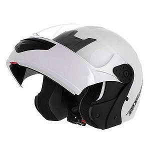 CAPACETE MIXS MX GLADIATOR CLASSIC (LEVANTA QUEIXERA) BRANCO 60