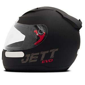 CAPACETE PRO TORK JETT EVO LINE SOLID PRETO FOSCO 58