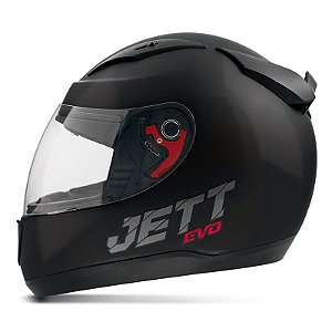 CAPACETE PRO TORK JETT EVO LINE SOLID PRETO BRILHOSO 60