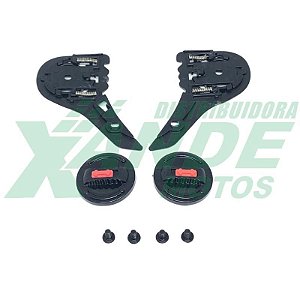 REPARO CAPACETE LS2 FF358-FF396 / HELT STRADA (COMPLETO - PAR) POLIVISOR