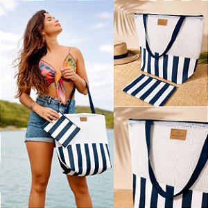 Tote Bag - Azul Náutica