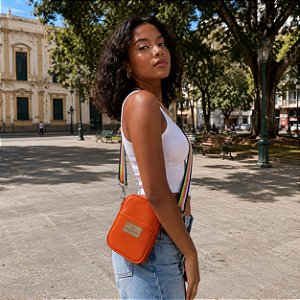 Mini Bag - Silicone Laranja