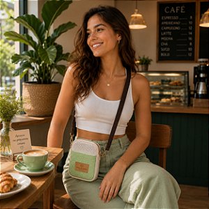 Mini Bag - Treliça Menta