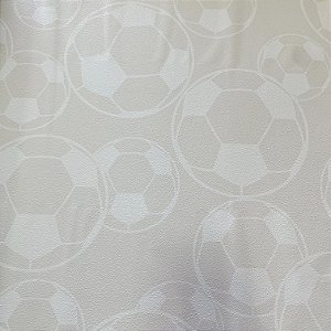 Papel de Parede Futebol  - Bolas Bege