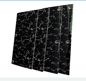 Kit com 10 peças de Placas Marmorizadas - 30x60cm EPLCN