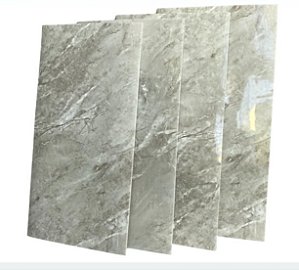 Kit com 10 peças de Placas Marmorizadas - 30x60cm EPLNB