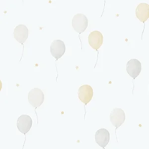 Papel de Parede Balão Bege - Enz