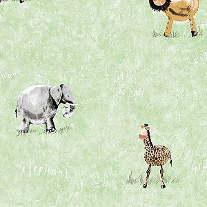 Papel de Parede Safari - Hello Kids