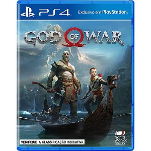 God Of War 4 - Ps4 Capa Papelão - Lacrado Midia Física